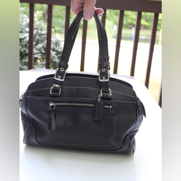 Vintage Coach tassel satchel bag - Picture 2 of 15